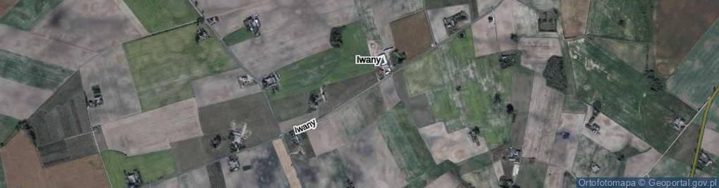 Zdjęcie satelitarne Iwany ul.