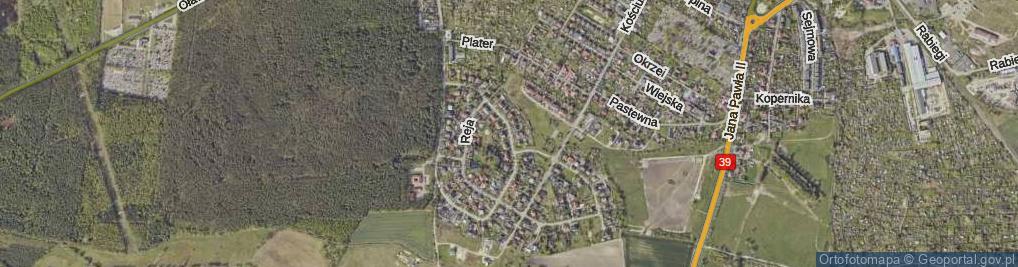 Zdjęcie satelitarne Iwaszkiewicza Jarosława ul.