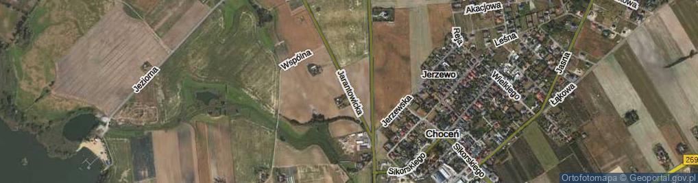 Zdjęcie satelitarne Jarantowicka ul.