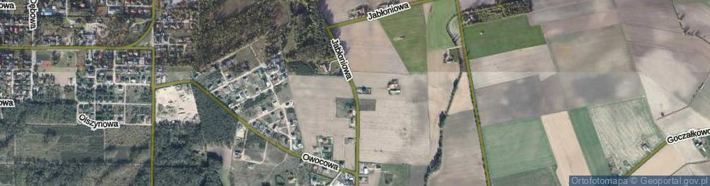 Zdjęcie satelitarne Jabłoniowa ul.