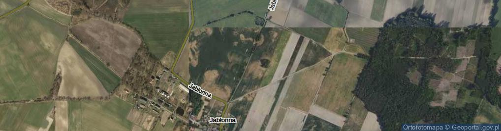 Zdjęcie satelitarne Jabłonna ul.