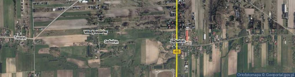 Zdjęcie satelitarne Jadwinin ul.