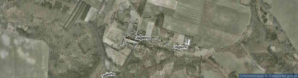 Zdjęcie satelitarne Jagielno ul.
