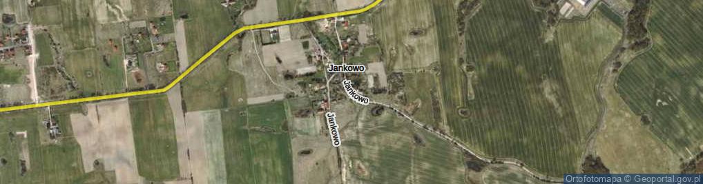 Zdjęcie satelitarne Jankowo ul.