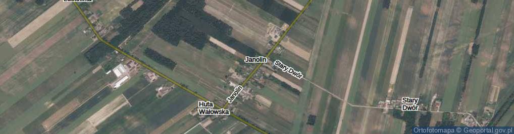 Zdjęcie satelitarne Janolin ul.