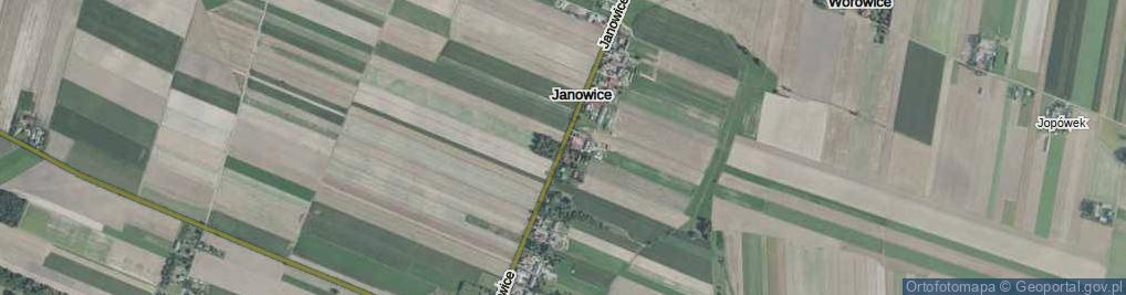 Zdjęcie satelitarne Janowice ul.