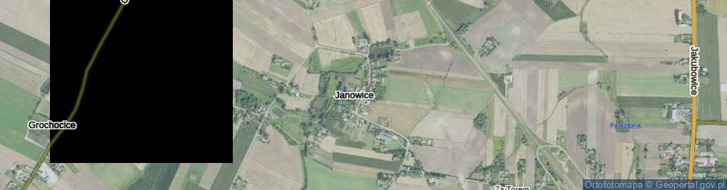 Zdjęcie satelitarne Janowice ul.