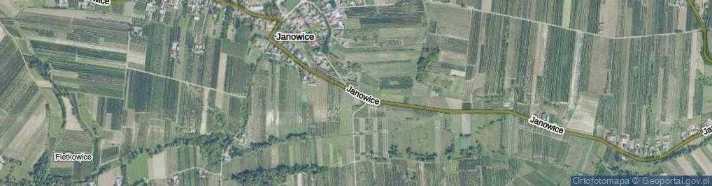 Zdjęcie satelitarne Janowice ul.