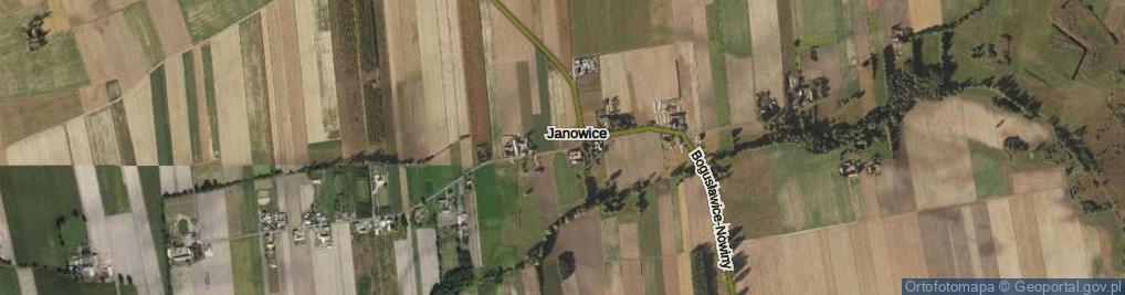 Zdjęcie satelitarne Janowice ul.