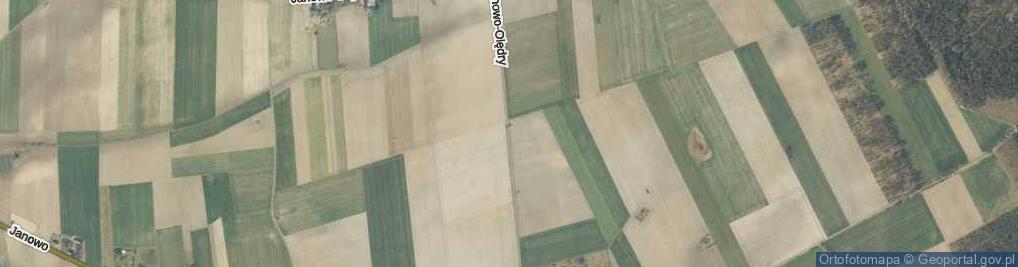 Zdjęcie satelitarne Janowo-Olędry ul.