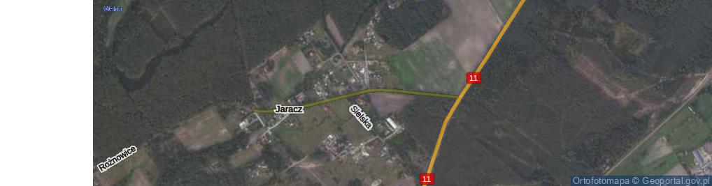 Zdjęcie satelitarne Jaracz ul.