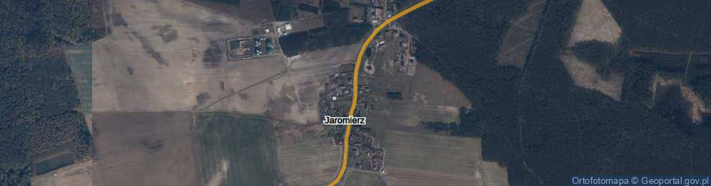 Zdjęcie satelitarne Jaromierz ul.