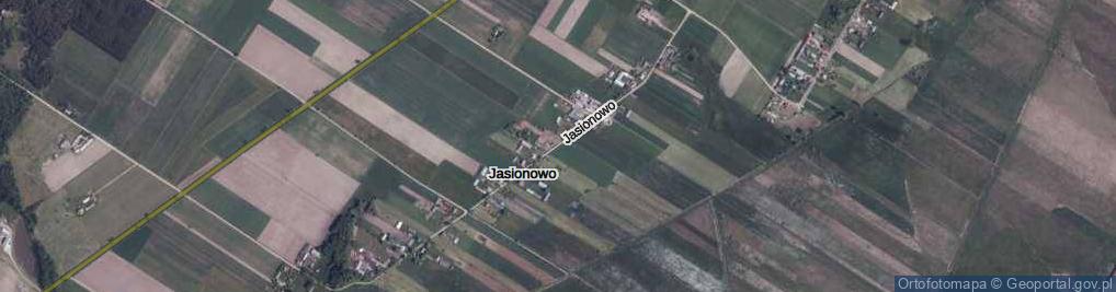 Zdjęcie satelitarne Jasionowo ul.