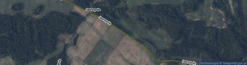 Zdjęcie satelitarne Jasnopole ul.