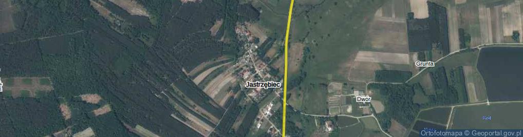 Zdjęcie satelitarne Jastrzębiec ul.