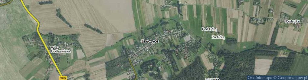Zdjęcie satelitarne Jawczyce ul.