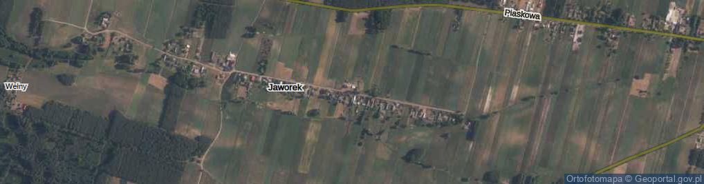 Zdjęcie satelitarne Jaworek ul.