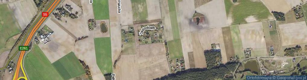 Zdjęcie satelitarne Jagodowa ul.