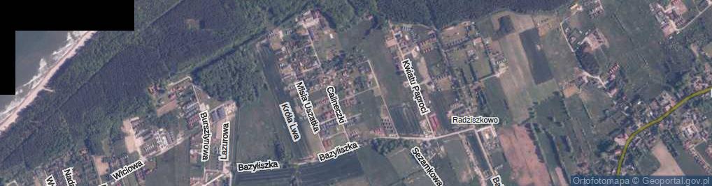 Zdjęcie satelitarne Jasia i Małgosi ul.