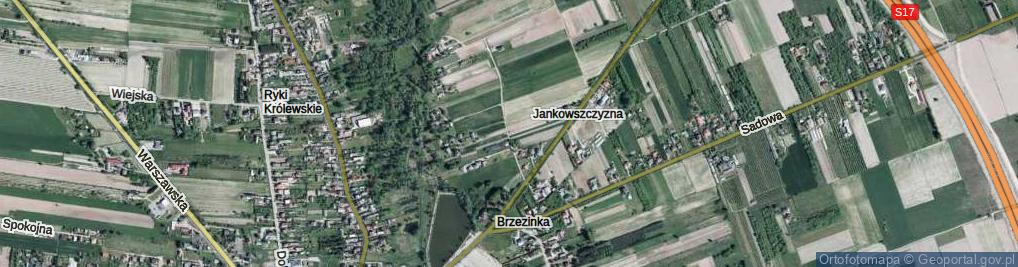 Zdjęcie satelitarne Jankowszczyzna ul.