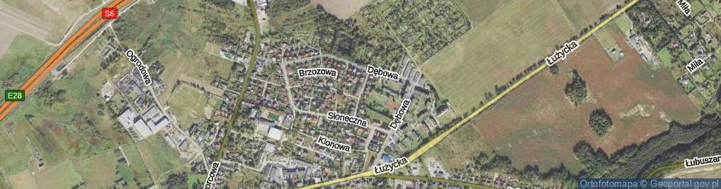 Zdjęcie satelitarne Jarzębinowa ul.