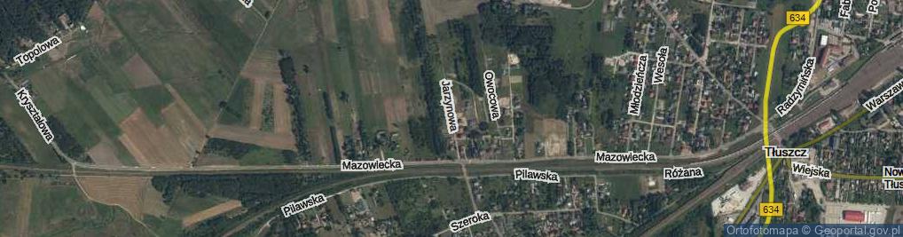 Zdjęcie satelitarne Jarzynowa ul.