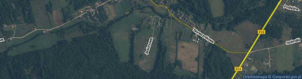 Zdjęcie satelitarne Jesionowa ul.