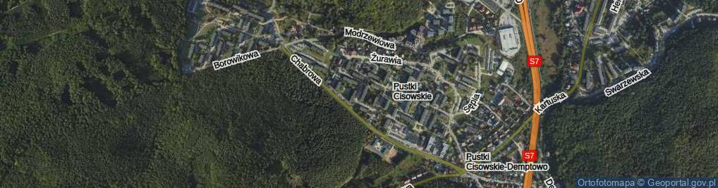 Zdjęcie satelitarne Jeżynowa ul.
