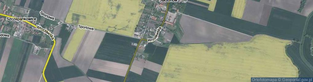 Zdjęcie satelitarne Jesionowa ul.
