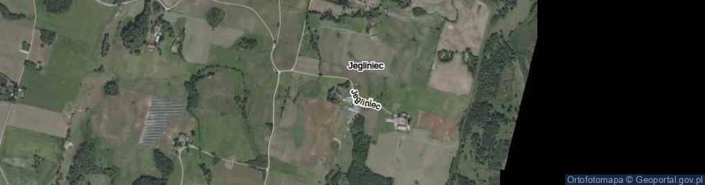 Zdjęcie satelitarne Jegliniec ul.