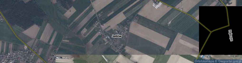 Zdjęcie satelitarne Jelitów ul.