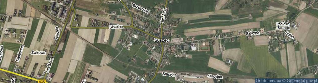 Zdjęcie satelitarne Jesionka Mieczysława, ks. kan. ul.