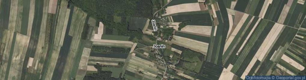Zdjęcie satelitarne Joanin ul.