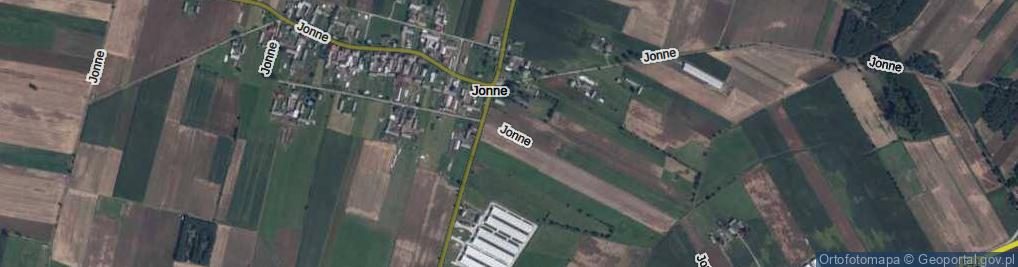 Zdjęcie satelitarne Jonne ul.