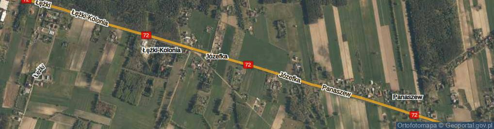 Zdjęcie satelitarne Józefka ul.