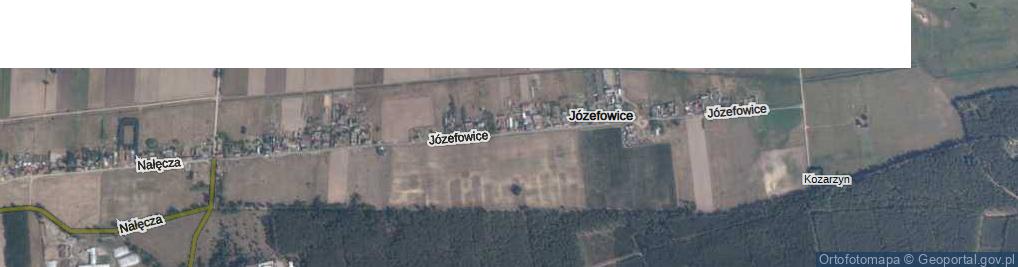 Zdjęcie satelitarne Józefowice ul.