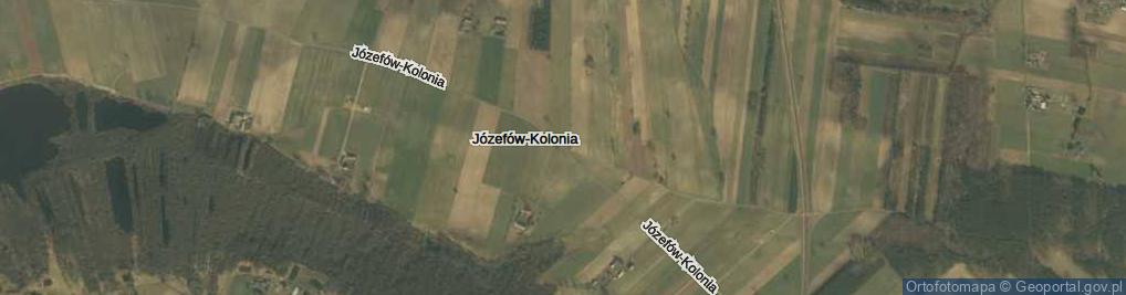 Zdjęcie satelitarne Józefów-Kolonia ul.