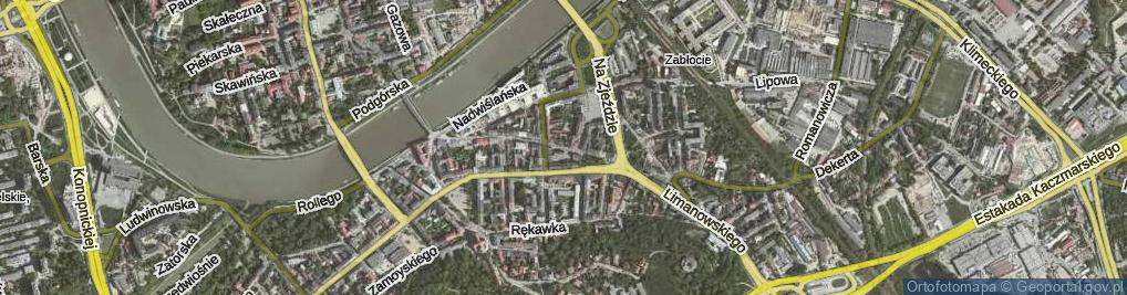 Zdjęcie satelitarne Józefińska ul.