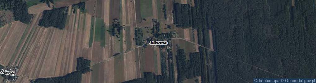 Zdjęcie satelitarne Juliszewo ul.