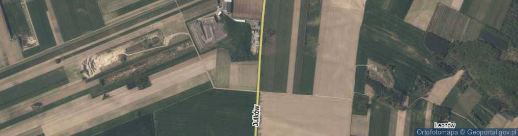 Zdjęcie satelitarne Julków ul.