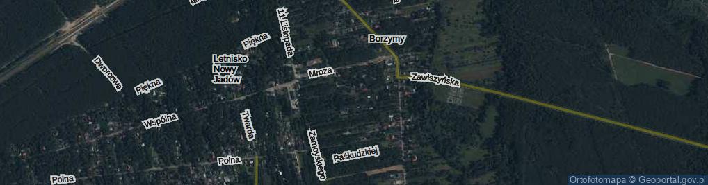 Zdjęcie satelitarne Kaczyńskich Marii i Lecha ul.