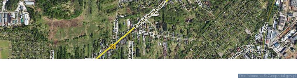 Zdjęcie satelitarne Kaprys ul.