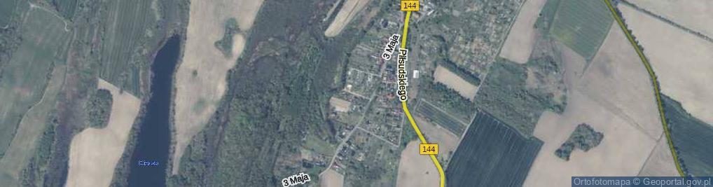 Zdjęcie satelitarne Kasztanowa ul.