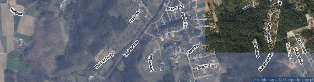 Zdjęcie satelitarne Kaszubska ul.