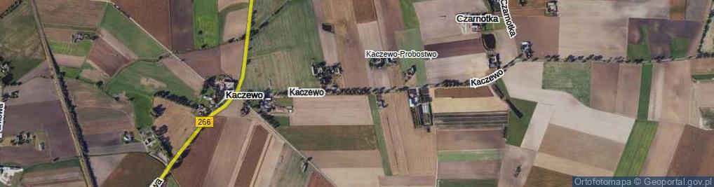 Zdjęcie satelitarne Kaczewo ul.