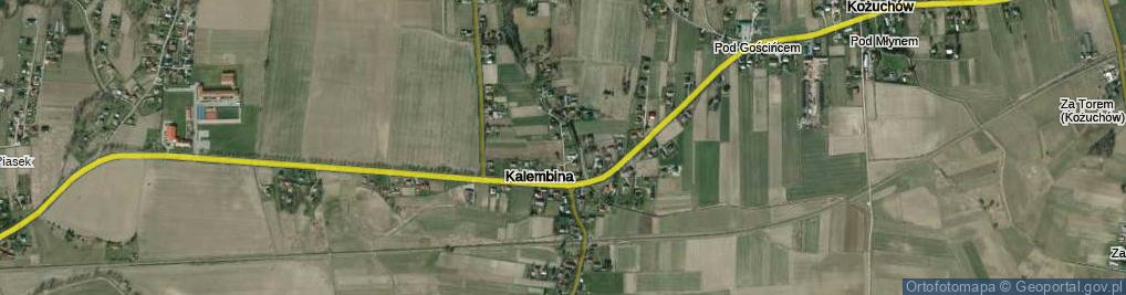Zdjęcie satelitarne Kalembina ul.