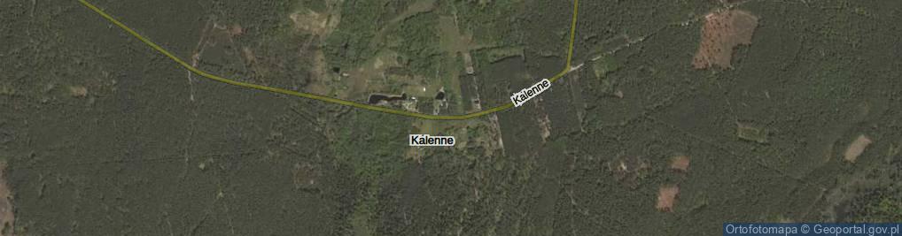 Zdjęcie satelitarne Kalenne ul.