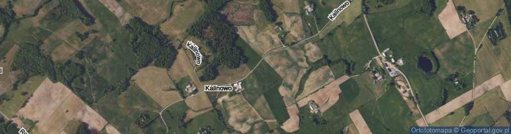 Zdjęcie satelitarne Kalinowo ul.