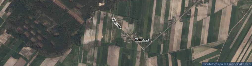 Zdjęcie satelitarne Kamasze ul.