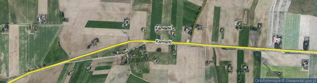 Zdjęcie satelitarne Kamlarki ul.